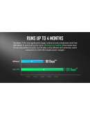 Olight Baton 3 Pro 1500lm CW Brush Strokes