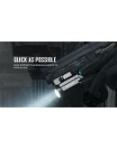 Пистолетен фенер с лазерен целеуказател Olight BALDR S 800lm. Flat Dark Earth