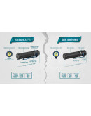 Olight Baton 3 Pro 1500lm CW Brush Strokes