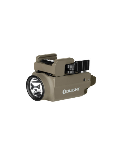 Пистолетен фенер с лазерен целеуказател Olight BALDR S 800lm. Flat Dark Earth